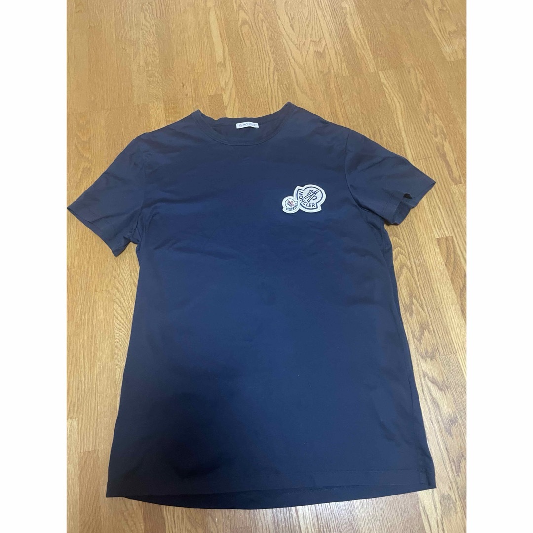 MONCLER(モンクレール)のMONCLER モンクレール ダブルパッチ ロゴ Tシャツ メンズのトップス(Tシャツ/カットソー(半袖/袖なし))の商品写真
