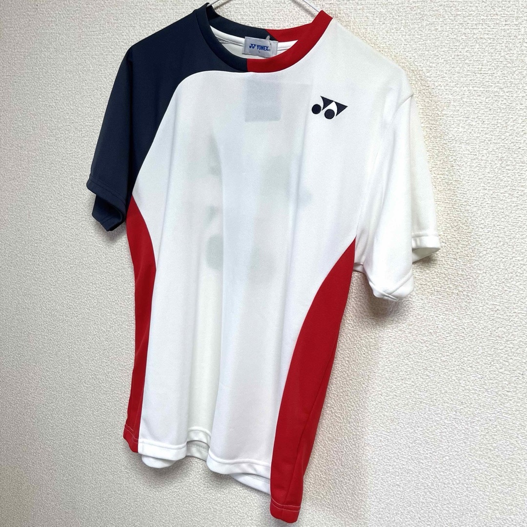 YONEX(ヨネックス)の新品 ヨネックス M ユニセッス ゲームシャツ ウェア ユニ 半袖 YONEX スポーツ/アウトドアのテニス(ウェア)の商品写真