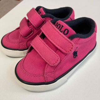 ポロラルフローレン(POLO RALPH LAUREN)の美品　ラルフローレンの子供靴12センチ(スニーカー)