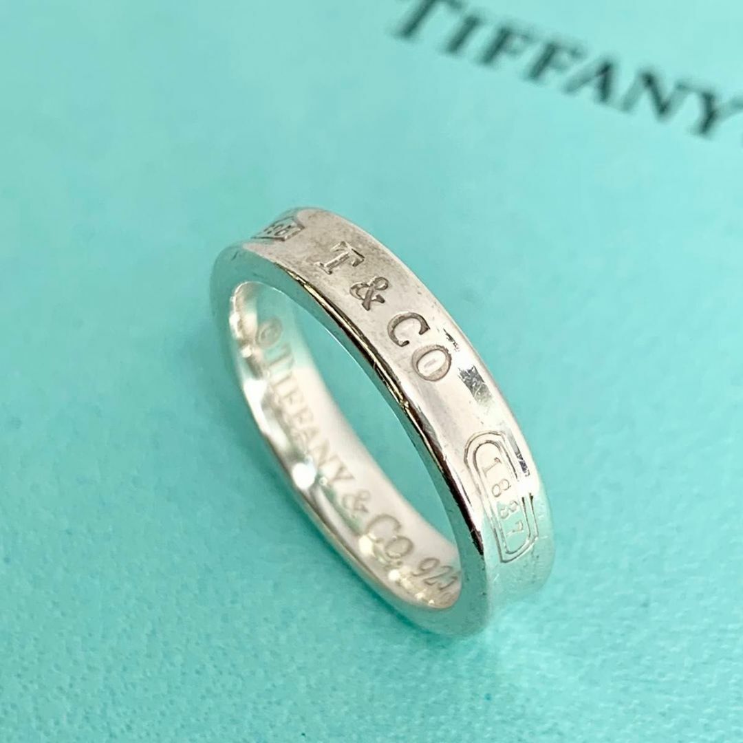 Tiffany & Co.(ティファニー)のTIFFANY&Co. ティファニー ナロー 1837 6号 リング ds21 レディースのアクセサリー(リング(指輪))の商品写真