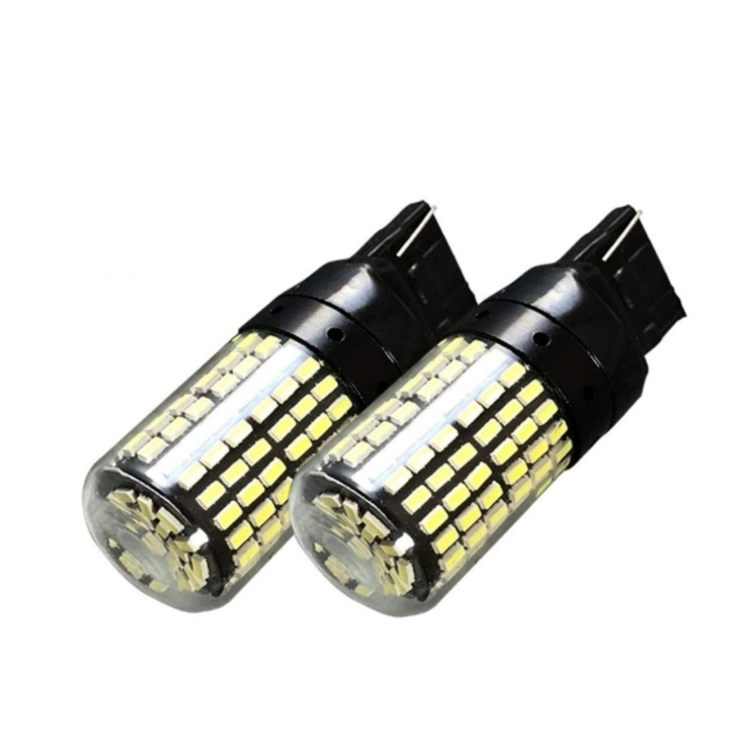爆光 144連 LED 4個 T20シングル バックランプ ピンチ部違い対応 自動車/バイクの自動車(汎用パーツ)の商品写真