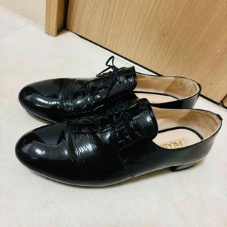 プラダ 靴 PRADA  レースアップシューズ