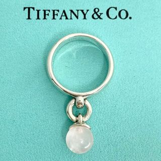 ティファニー(Tiffany & Co.)のティファニー リング ボール ダングル ドアノック ローズクォーツ x26(リング(指輪))