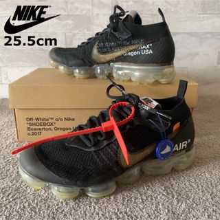 ナイキ(NIKE)の大人気商品★OFF-WHITE NIKE AIR VAPORMAX BLACK(スニーカー)