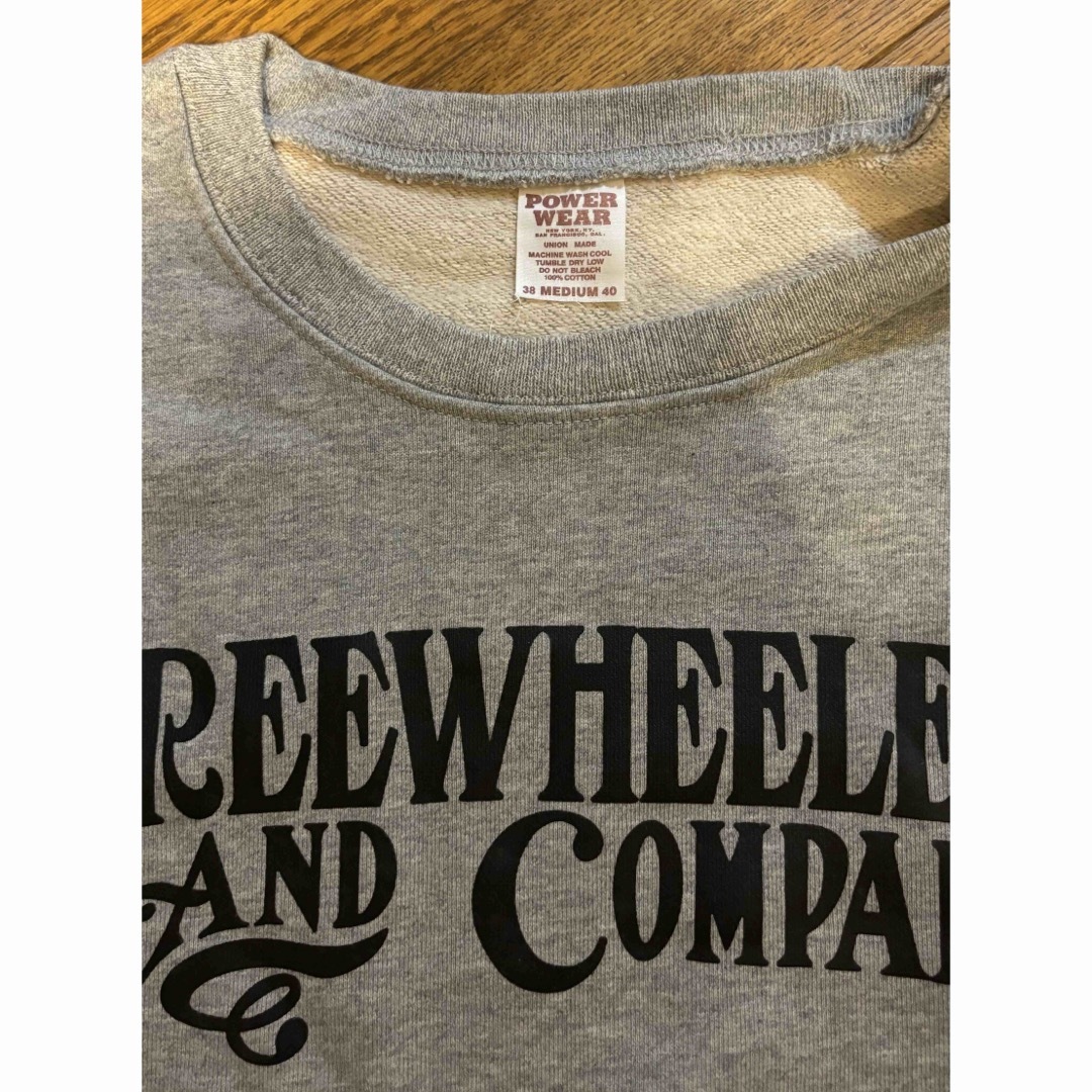 FREEWHEELERS(フリーホイーラーズ)のFreewheelers スウェット M 美品  メンズのトップス(スウェット)の商品写真