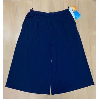 新品タグ付き レディース スカンツ ワイドパンツ  夏服(その他)