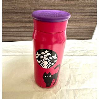 スターバックス(Starbucks)の☆未使用品☆starbucksハロウィン2023ステンレスボトルキャット(水筒)