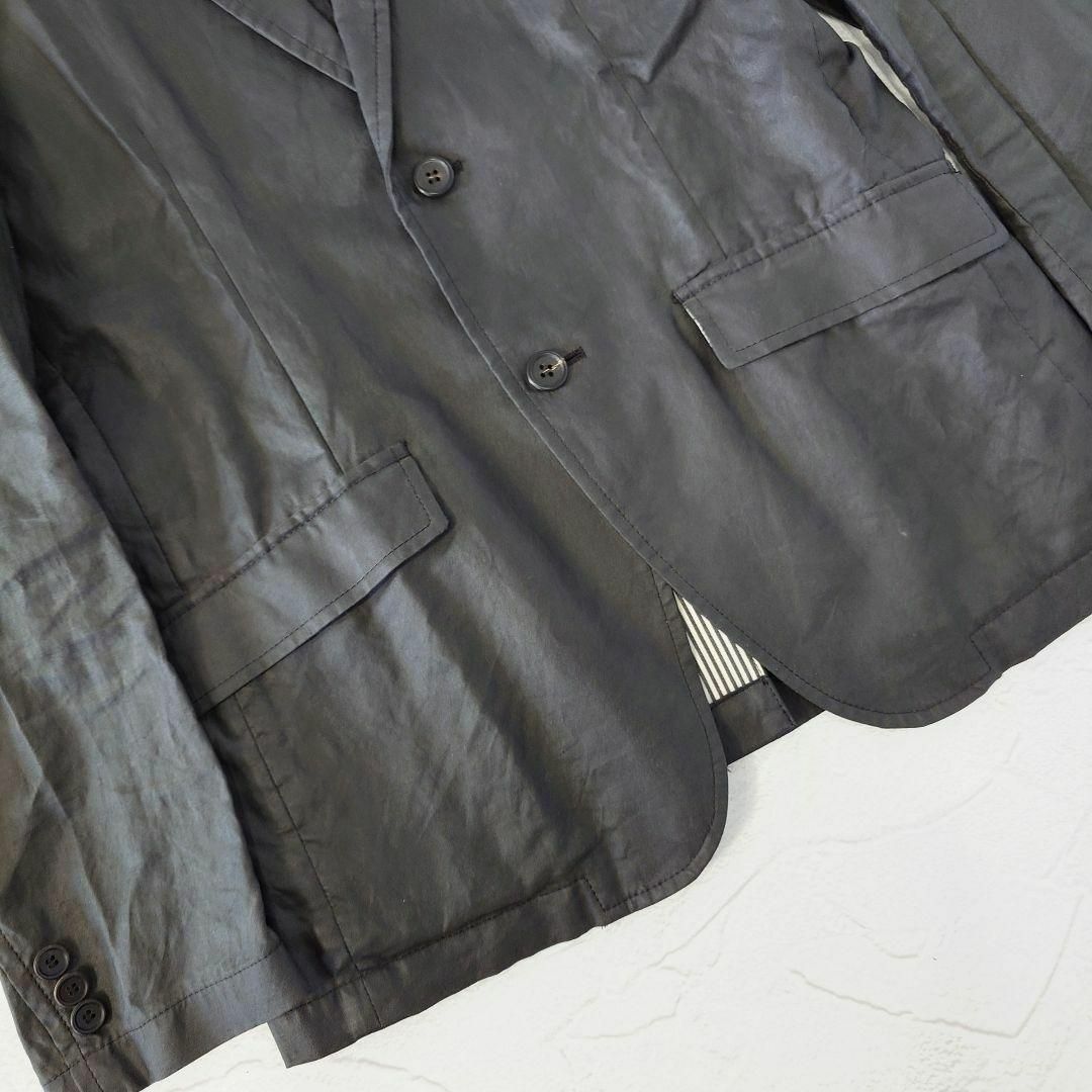 Paul Smith(ポールスミス)のpaulsmith ポールスミス　麻100 リネンジャケット　コーティング　L メンズのジャケット/アウター(テーラードジャケット)の商品写真