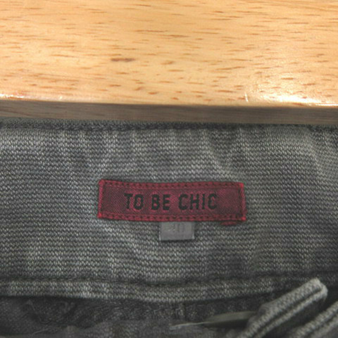 TO BE CHIC(トゥービーシック)のトゥービーシック TO BE CHIC ストレッチ ボトムス パンツ 40 レディースのパンツ(その他)の商品写真