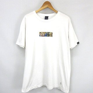 アップルバム  ルパン三世 浮世絵 プリント Tシャツ 半袖 白  XL