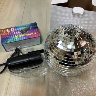 ミラーボール and LEDピンスポットライト セット販売 舞台照明ステージ照明(その他)