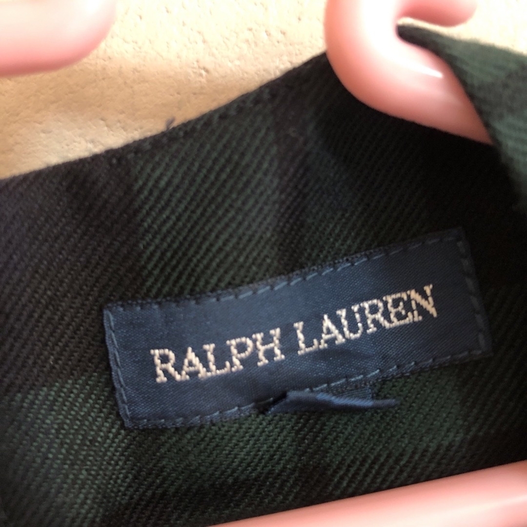 Ralph Lauren(ラルフローレン)のラルフローレンワンピースブラックウォッチ美品130 キッズ/ベビー/マタニティのキッズ服女の子用(90cm~)(ワンピース)の商品写真