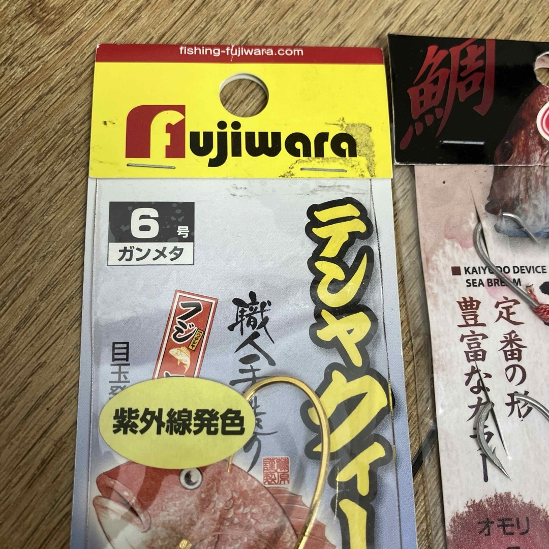 特価品　フジワラ　テンヤクイーン　UV 6号　海遊堂　タイテンヤ　4号　パール白 スポーツ/アウトドアのフィッシング(ルアー用品)の商品写真