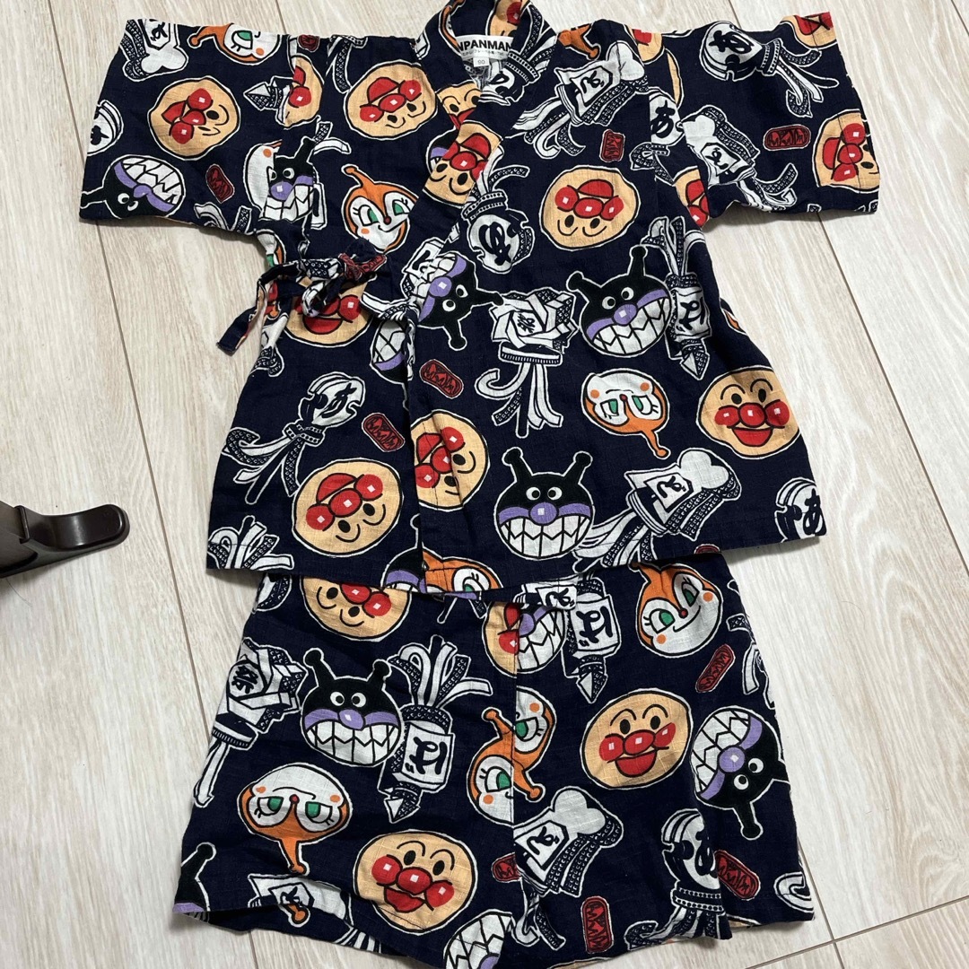 アンパンマン(アンパンマン)のアンパンマンパン　甚平　セットアップ キッズ/ベビー/マタニティのキッズ服男の子用(90cm~)(甚平/浴衣)の商品写真