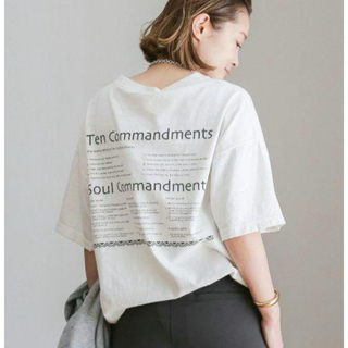 L'Appartement DEUXIEME CLASSE - Deuxieme Classe　message Tシャツ 2nd