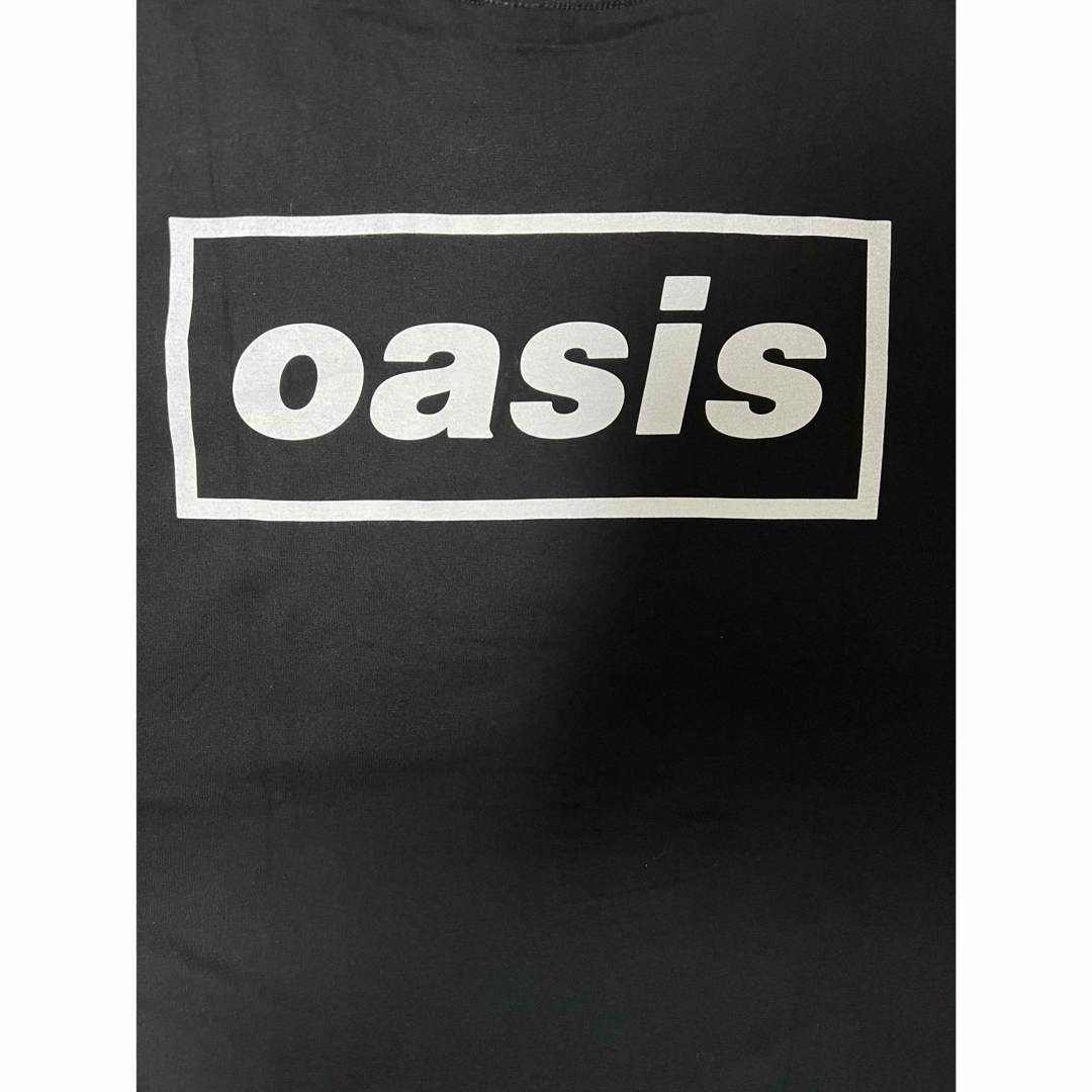 新品未使用oasis/オアシス　ピクチャーTシャツ　両面プリント　Lサイズ メンズのトップス(Tシャツ/カットソー(半袖/袖なし))の商品写真