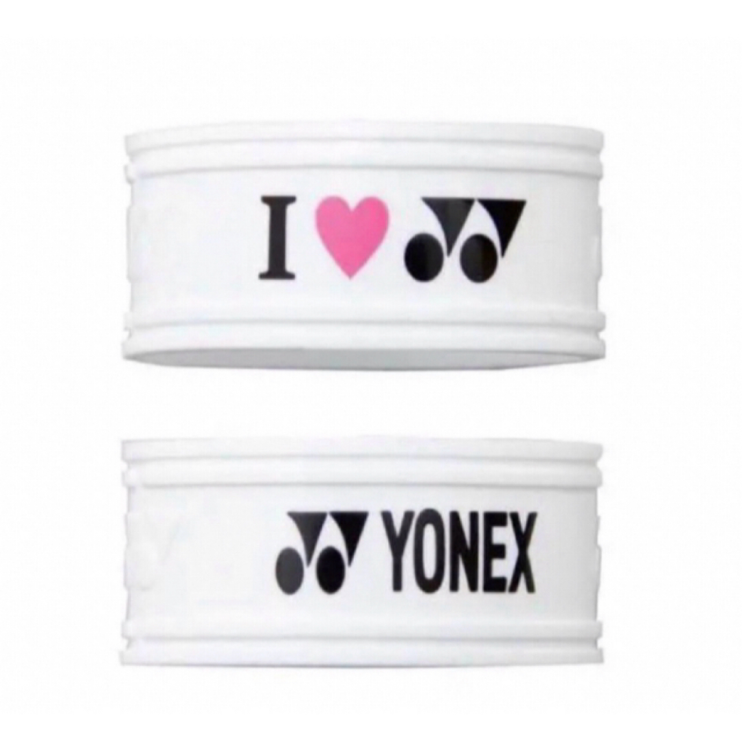 YONEX(ヨネックス)のYONEX バドミントン テニスラケット用グリップバンド ホワイト スポーツ/アウトドアのテニス(その他)の商品写真