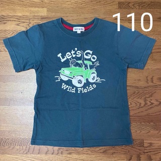 シューラルー(SHOO・LA・RUE)の恐竜イラストTシャツ　110cm(Tシャツ/カットソー)