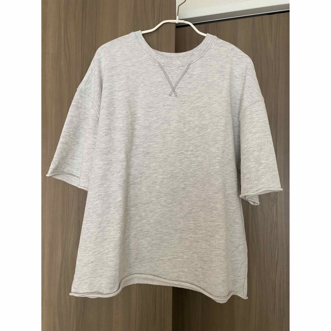 ZARA(ザラ)の【新品】ZARA 半袖スエットシャツ メンズのトップス(Tシャツ/カットソー(半袖/袖なし))の商品写真