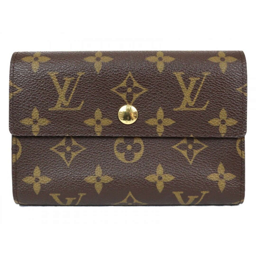 LOUIS VUITTON(ルイヴィトン)のLOUIS VUITTON ルイヴィトン ポルトフォイユ・アレクサンドラ M60047 モノグラム ブラウン レディース ウィメンズ ユニセックス ブランド LV 人気 定番 財布 定期入れ【中古】松前R56号店 レディースのファッション小物(財布)の商品写真