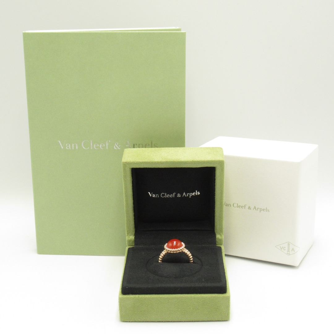 Van Cleef & Arpels(ヴァンクリーフアンドアーペル)のヴァンクリーフ＆アーペル ペルレ クルール カーネリアン リング リング・指輪 レディースのアクセサリー(リング(指輪))の商品写真
