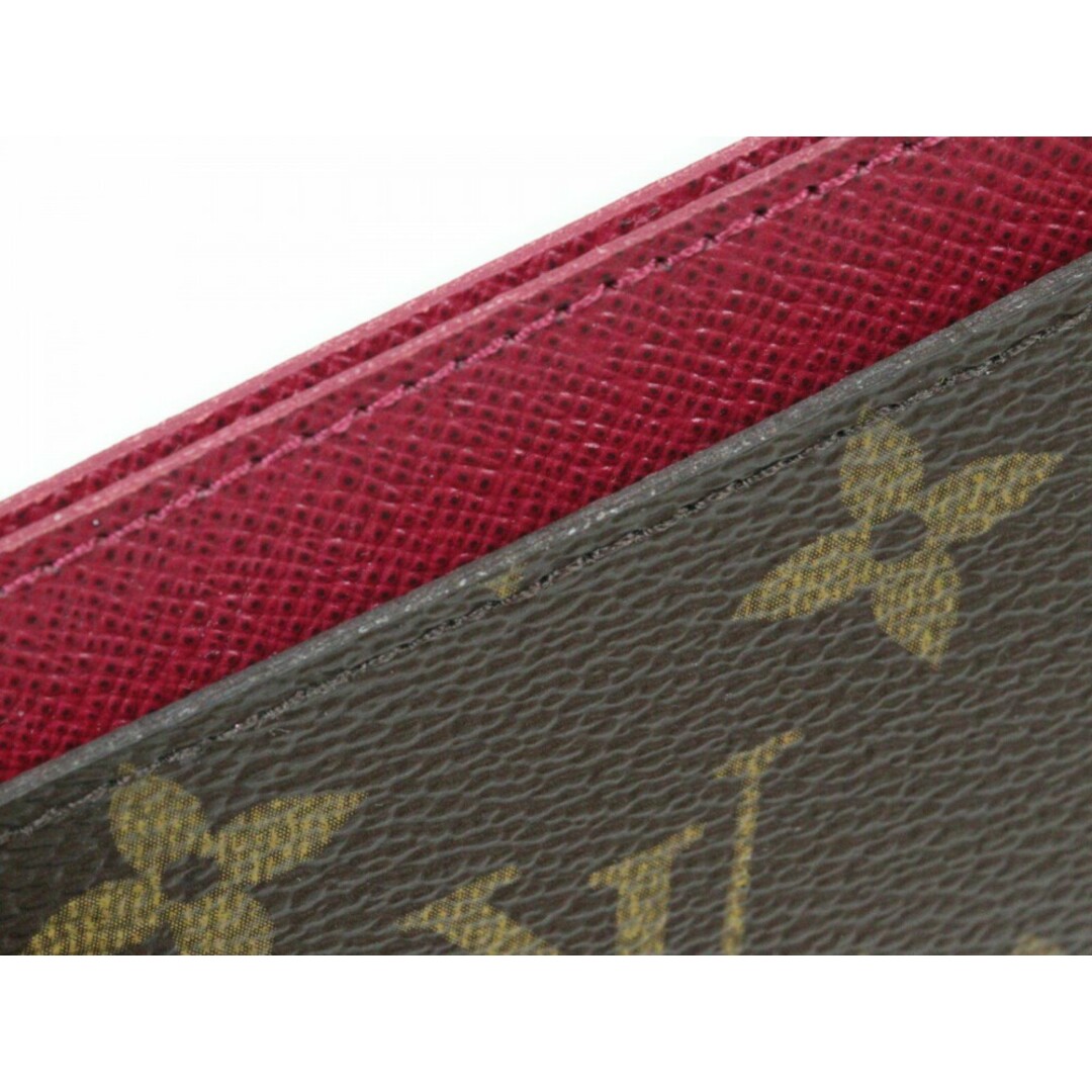 LOUIS VUITTON(ルイヴィトン)のLOUIS VUITTON ルイヴィトン ポルトカルト・サーンプル M60703 モノグラム ブラウン×フューシャ レディース ウィメンズ ユニセックス ブランド LV 人気 定番 小物 カード入れ 名刺入れ【中古】松前R56号店 レディースのファッション小物(名刺入れ/定期入れ)の商品写真