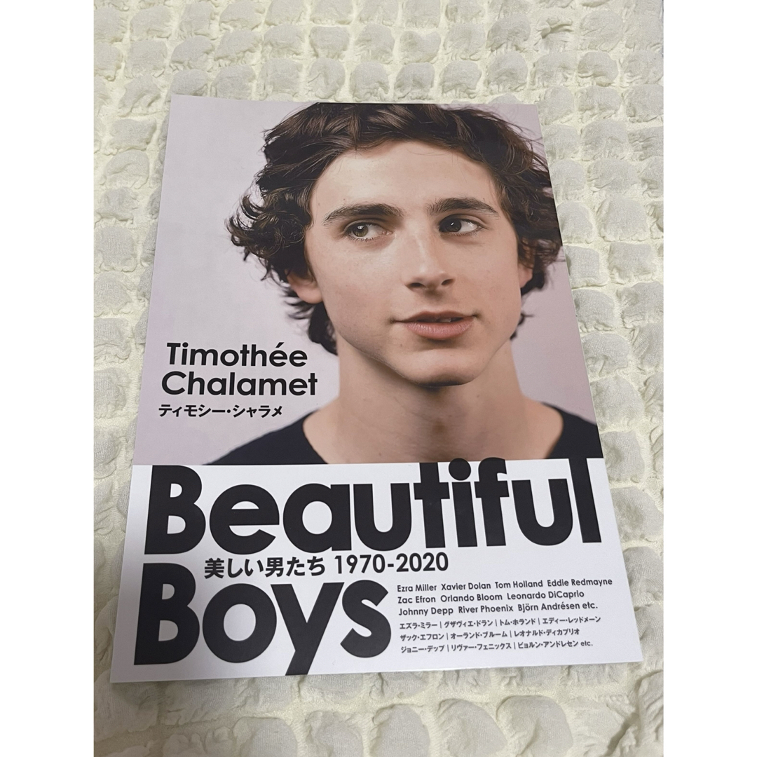 Beautiful Boys 美しい男たち1970-2020 ティモシーシャラメ エンタメ/ホビーの雑誌(音楽/芸能)の商品写真