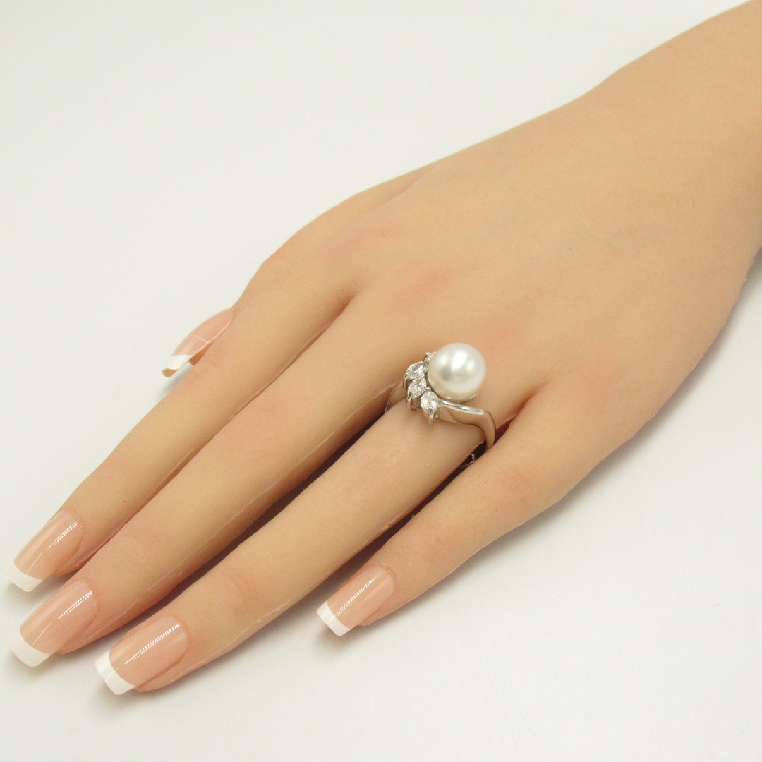 ジュエリー パール ダイヤ リング リング・指輪 レディースのアクセサリー(リング(指輪))の商品写真