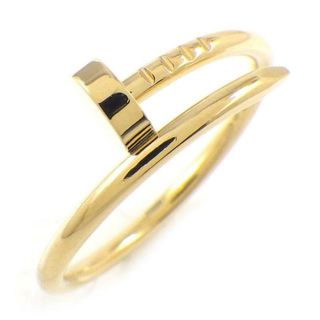 カルティエ(Cartier)のカルティエ Cartier リング ジュスト アン クル SM B4225957 釘モチーフ K18YG 17号 / #57 【中古】(リング(指輪))