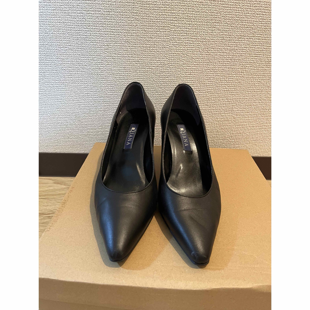 DIANA - DIANA ダイアナ ポインテッドトゥ レザーパンプス 24.0cmの DIANA - DIANA ダイアナ ポインテッドトゥ レザーパンプス 24.0cmの
