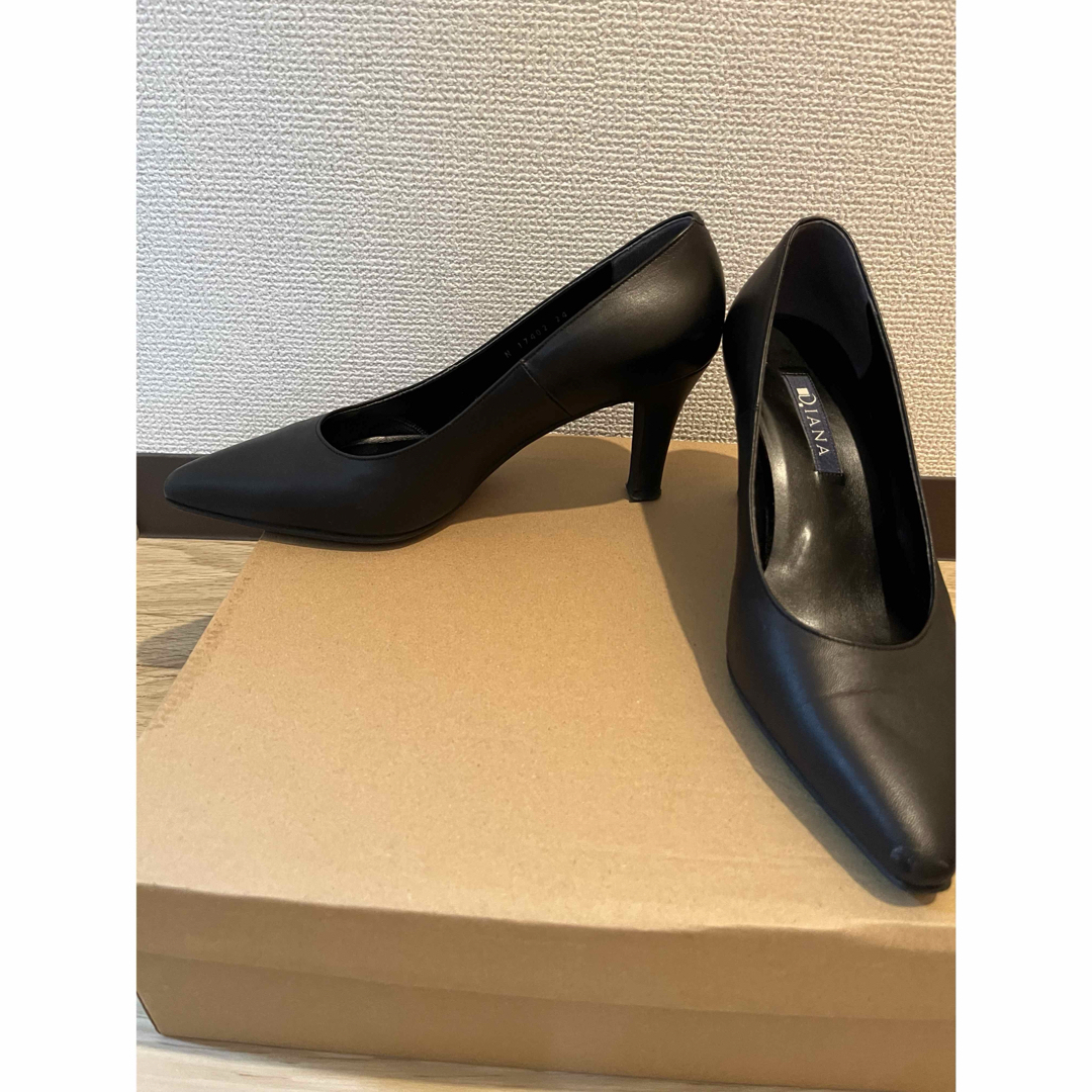 DIANA - DIANA ダイアナ ポインテッドトゥ レザーパンプス 24.0cmの DIANA - DIANA ダイアナ ポインテッドトゥ レザーパンプス 24.0cmの