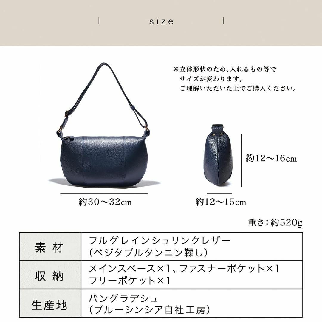 【色: ダークブラウン】BLUE SINCERE（ブルーシンシア） 斜め掛け ボ メンズのバッグ(その他)の商品写真