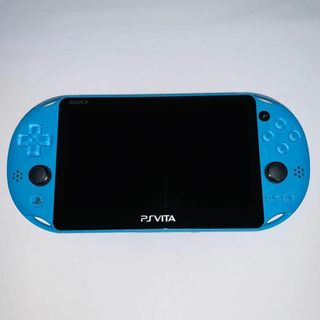 【234】 PS Vita Wi-Fiモデル アクアブルー(携帯用ゲーム機本体)