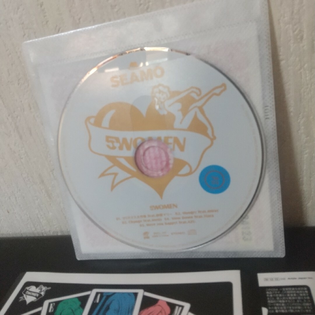 SEAMO『5♡WOMEN』紗羅マリー AZU Tiara Metis シーモ エンタメ/ホビーのCD(ヒップホップ/ラップ)の商品写真