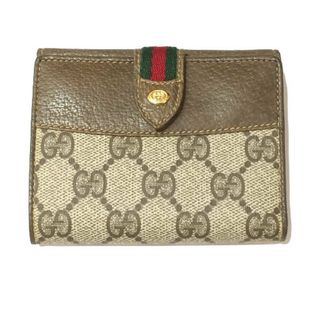 グッチ(Gucci)のGUCCI グッチ シェリー コンパクトウォレット オールドグッチ Accessory collection アクセコ GG柄 ヴィンテージ(財布)