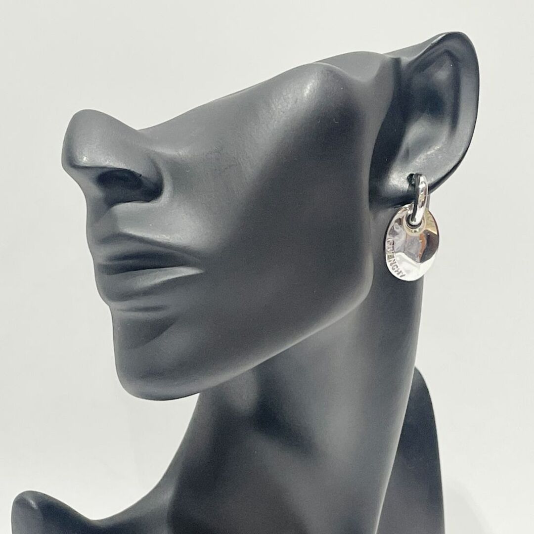 GIVENCHY(ジバンシィ)のGIVENCHY ピアス ロゴ フープ ヴィンテージ メタル レディースのアクセサリー(ピアス)の商品写真