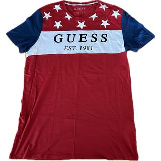 ゲス(GUESS)のGUESS メンズTシャツ　M(Tシャツ/カットソー(半袖/袖なし))