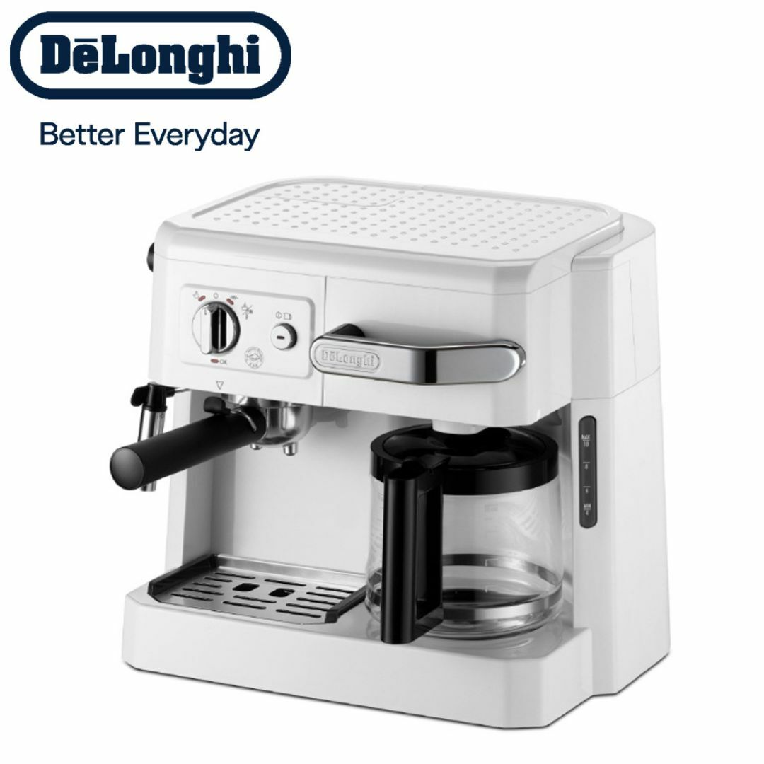 DeLonghi(デロンギ)の■デロンギ■ コンビコーヒーメーカー 一台で3つの本格テイスト マルチタイプ スマホ/家電/カメラの調理家電(コーヒーメーカー)の商品写真