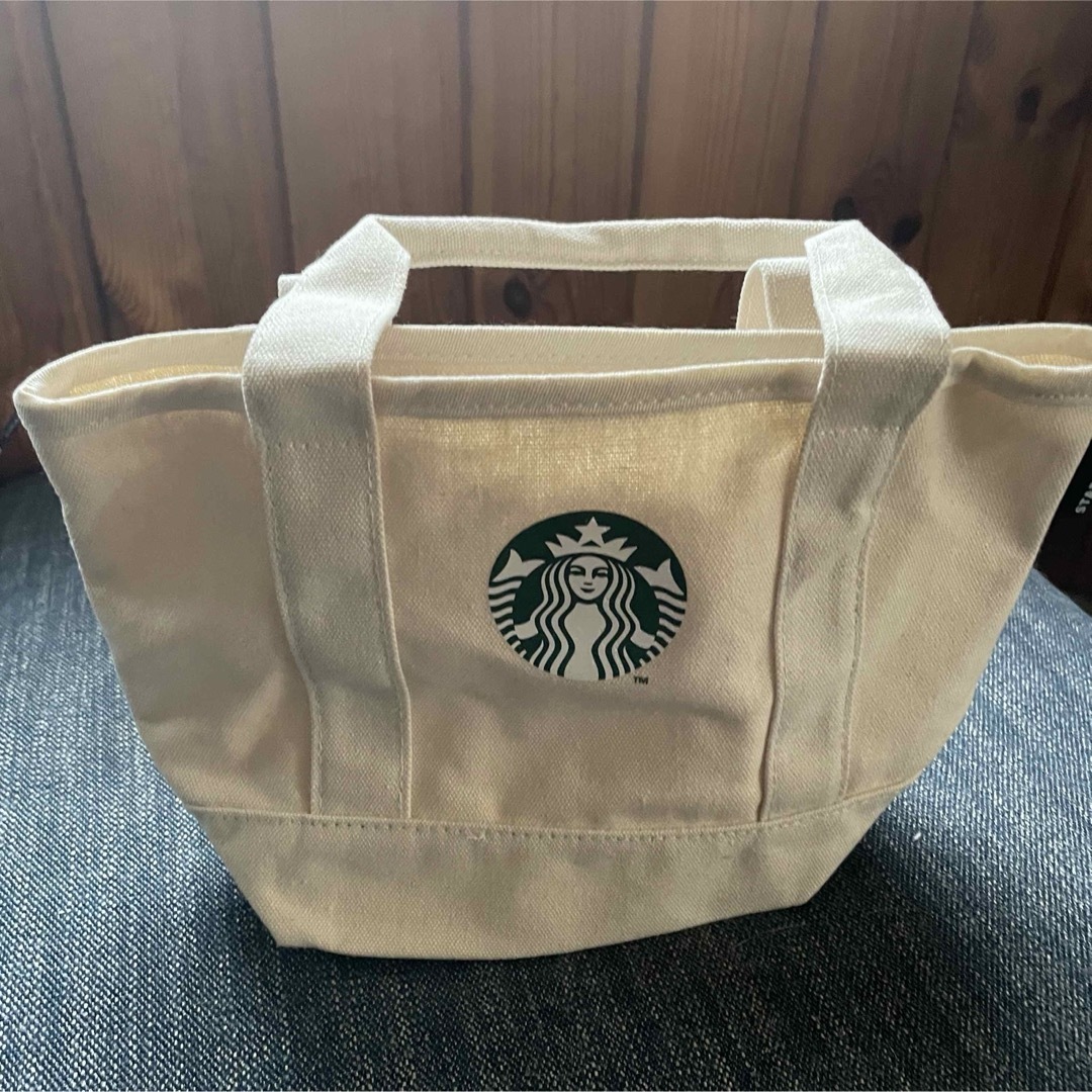 Starbucks(スターバックス)のスターバックス★ミニトートバッグ★未使用品 レディースのバッグ(トートバッグ)の商品写真