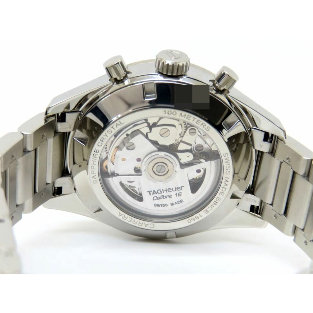 タグ・ホイヤー CBK2110.BA0715 カレラ・キャリバー16 SS 自動巻 メンズ腕時計【池袋店】【中古】 メンズの時計(腕時計(アナログ))の商品写真
