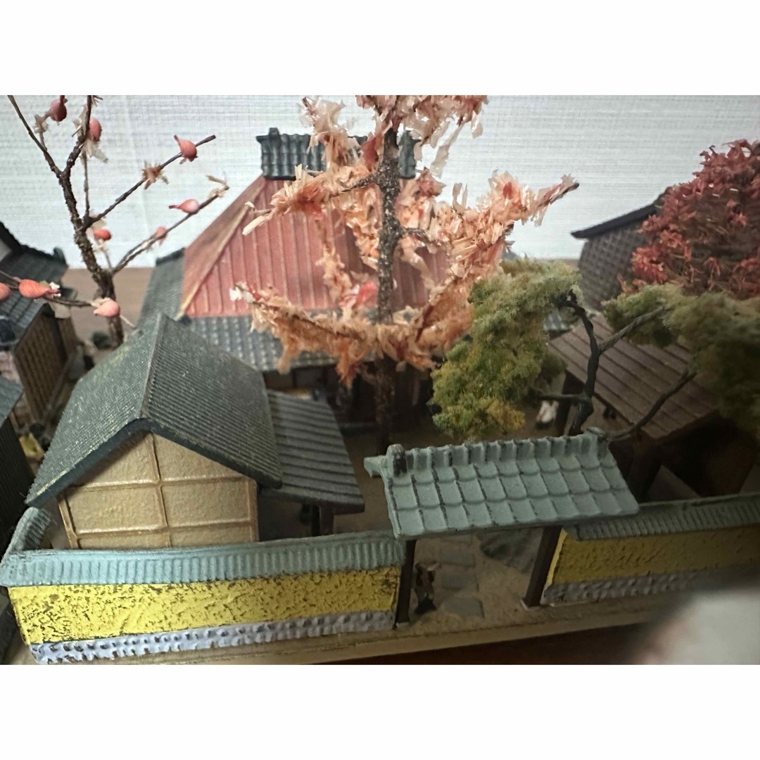 鉄道模型ジオラマ　Nゲージ　農家 エンタメ/ホビーのおもちゃ/ぬいぐるみ(鉄道模型)の商品写真