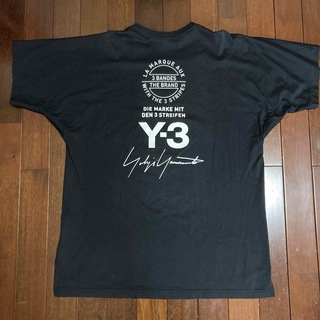 ワイスリー(Y-3)のY-3 15周年ロゴTシャツ adidas YOHJI yamamoto(Tシャツ/カットソー(半袖/袖なし))