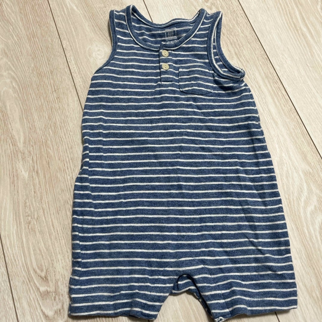 baby GAP ノースリーブロンパース キッズ/ベビー/マタニティのベビー服(~85cm)(ロンパース)の商品写真