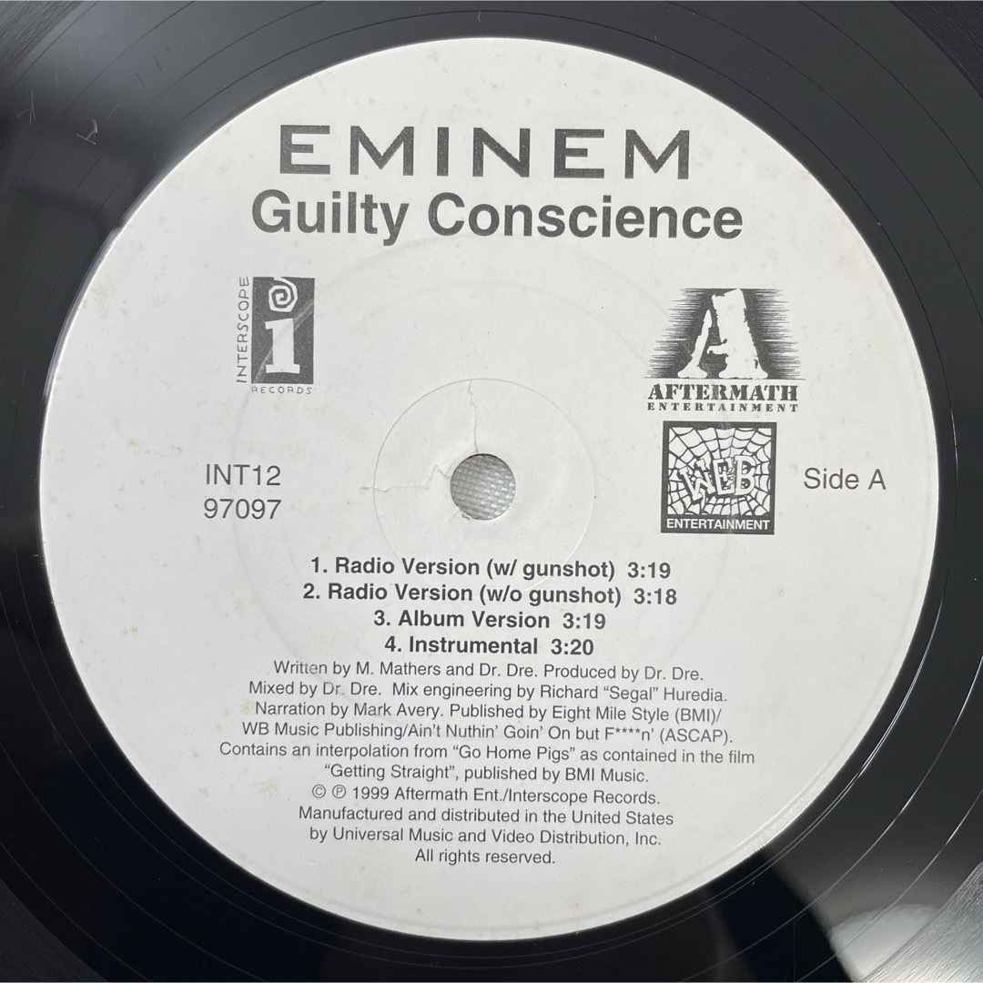 Eminem Feat Dr. Dre / Guilty Conscience エンタメ/ホビーのCD(ヒップホップ/ラップ)の商品写真