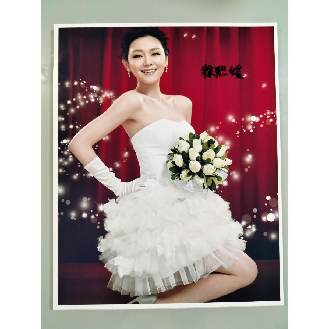 バービー・スー直筆サイン入り超特大写真…花より男子…Barbie Hsu エンタメ/ホビーのタレントグッズ(女性タレント)の商品写真