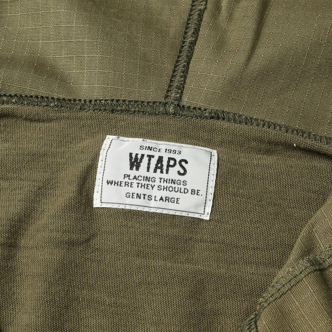 W)taps(ダブルタップス)の新品 WTAPS ダブルタップス パーカー サイズ:L 16AW リップストップ 切替し タクティカル フーディー パーカー TACTICAL HOODED オリーブドラブ トップス フーデッド フーディー プルオーバー【メンズ】 メンズのトップス(パーカー)の商品写真