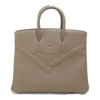 エルメス(Hermes)のエルメス バーキン25シャドウ エトゥープ ハンドバッグ ハンドバッグ(ハンドバッグ)