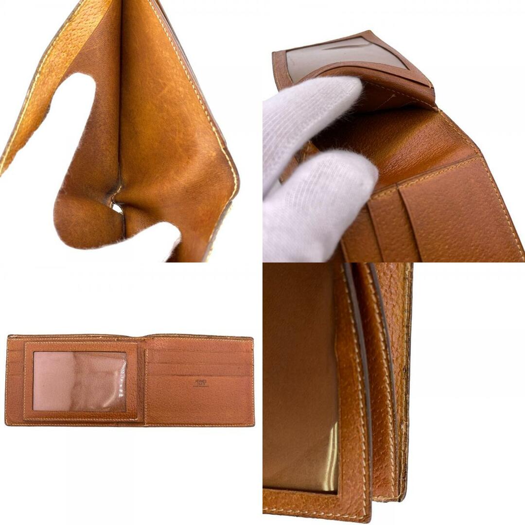 Hermes(エルメス)のエルメス HERMES 二つ折り財布
 ヴィンテージ コペルニクス カードケース パスケース 札入れ ブラウン メンズのファッション小物(折り財布)の商品写真