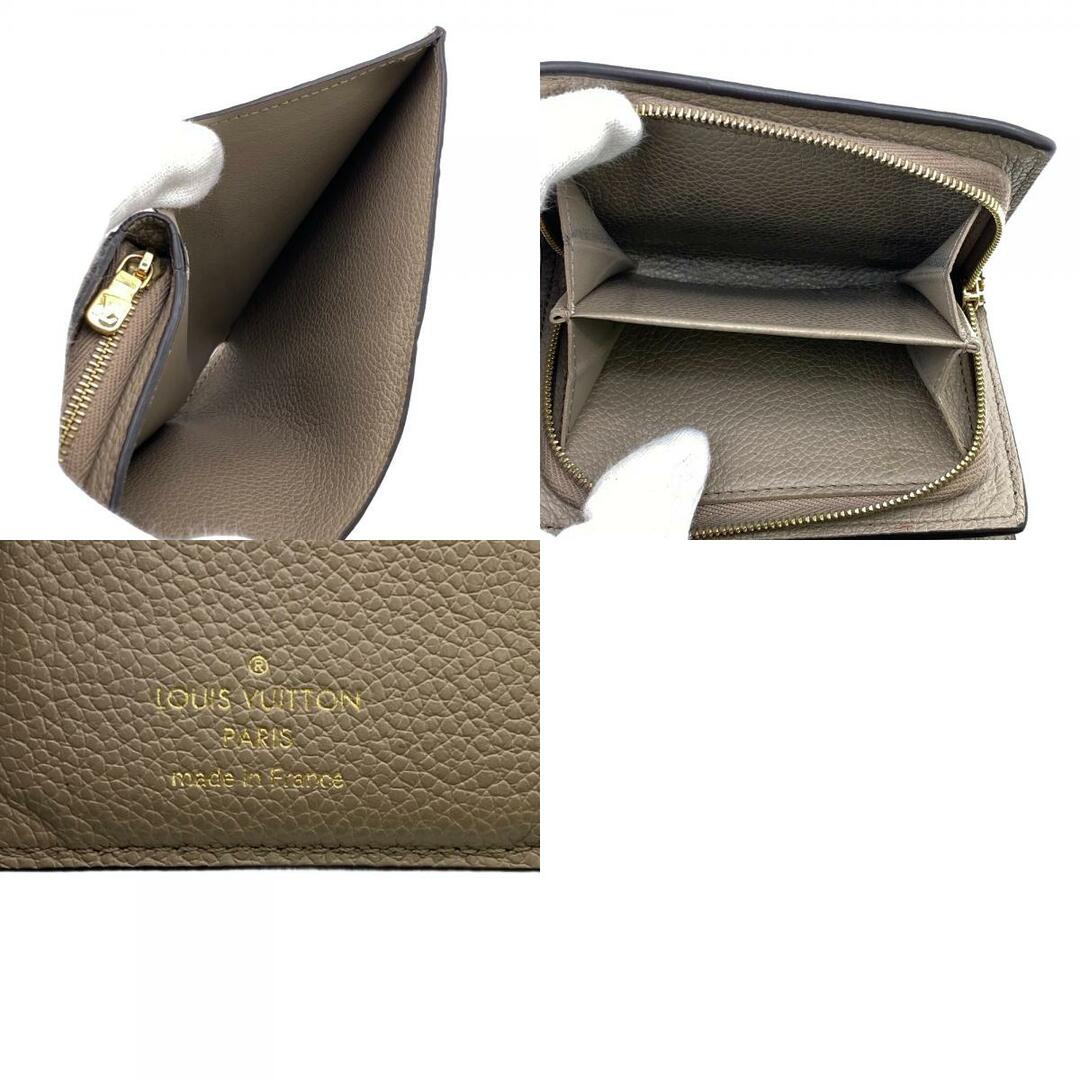 LOUIS VUITTON(ルイヴィトン)のルイヴィトン LOUIS VUITTON 二つ折り財布
 モノグラムアンプラント ポルトフォイユ・クレア M80152 ベージュ レディースのファッション小物(財布)の商品写真