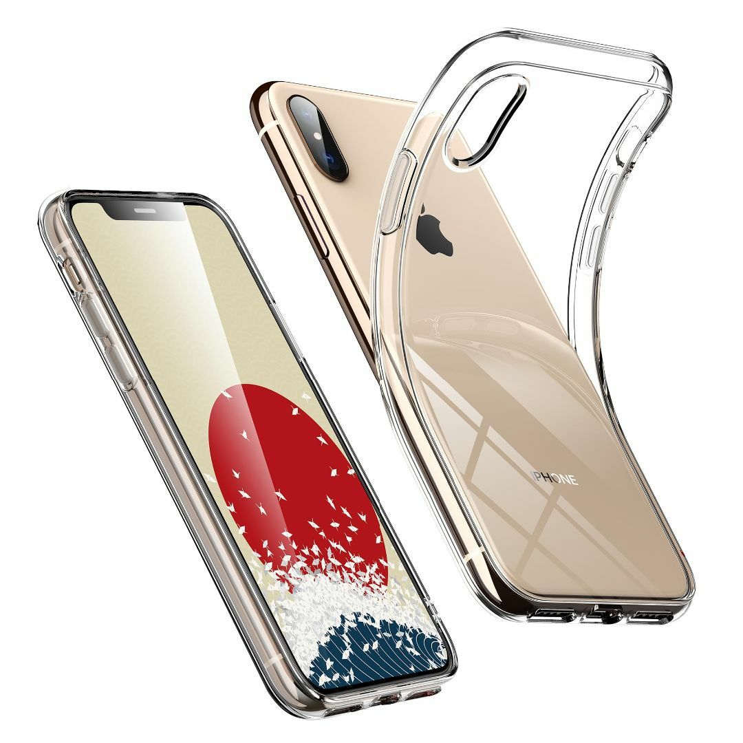 【色:クリスタル·クリア_サイズ:iPhone XR】ONES iPhone X スマホ/家電/カメラのスマホアクセサリー(その他)の商品写真